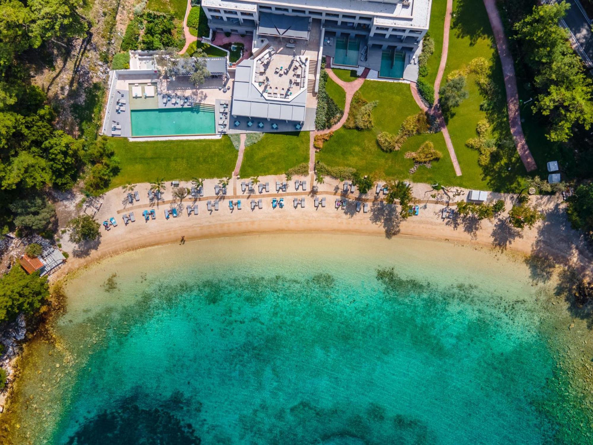 Vathi Cove Luxury Resort & Spa Chrisi Ammoudia Exterior foto